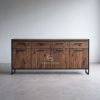 Recycled Teak Wood Cabinet Drawer