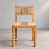 Coffeeshop dining chair rattan