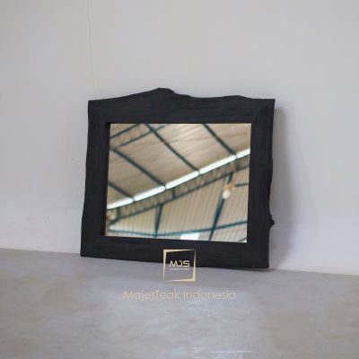 live edge mirror frame