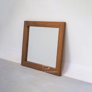 rustic mirror frame