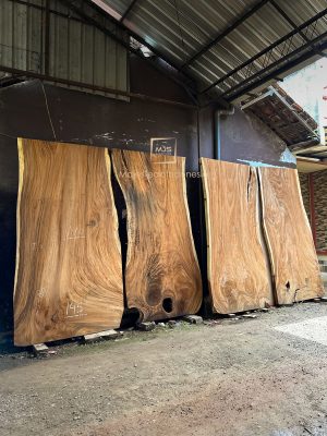 Solid Suar Slab Wood